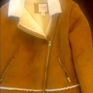 Girls suede jacket